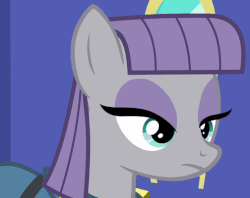 Size: 504x400 | Tagged: safe, screencap, maud pie, earth pony, pony, g4, maud pie (episode), animated, blinking, female, perfect loop, smiling, solo, when she smiles