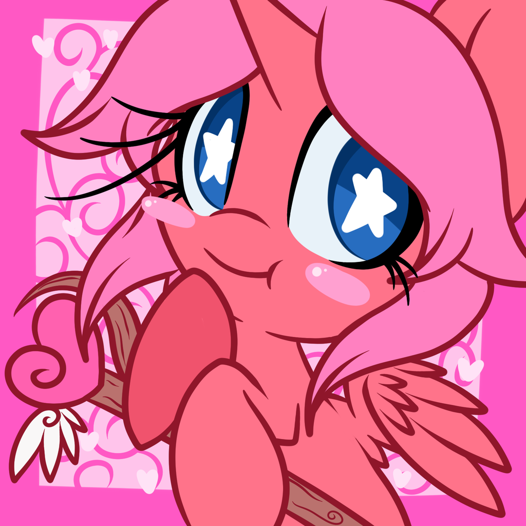 Pony t. Cherry OC. I blush OC. Черри Блум. Cute blushing Eye.