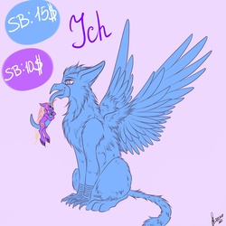 Size: 1920x1920 | Tagged: safe, artist:stirren, oc, oc only, griffon, any race, commission info, fetish, griffons doing griffon things, long tongue, micro, tongue out, vore, your character here