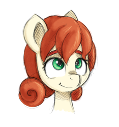 Size: 1340x1432 | Tagged: safe, artist:artguydis, female, mare, penny (stardew valley), ponified, portrait, stardew valley