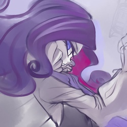 Size: 825x825 | Tagged: safe, artist:kaikoinu, rarity, equestria girls, g4, bust, female, no pupils, profile, solo
