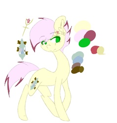 Size: 1946x2048 | Tagged: safe, artist:alpacakeeptheh8saway, oc, oc only, oc:luminita, frown, long neck, pentagram, solo