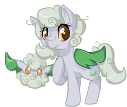 Size: 948x800 | Tagged: safe, artist:paintsplatter, cottonee, pokémon, ponified, video game