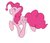 Size: 1100x940 | Tagged: safe, artist:pinkiesheen, pinkie pie, g4, female, happy, solo