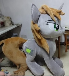 Size: 445x493 | Tagged: safe, artist:hutouluosha, oc, oc only, oc:littlepip, pony, unicorn, fallout equestria, commission, fanfic, female, horn, irl, mare, photo, plushie, solo