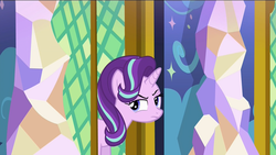 Size: 1920x1080 | Tagged: safe, screencap, starlight glimmer, g4, the crystalling, raised eyebrow