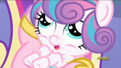 Size: 1920x1080 | Tagged: safe, screencap, princess cadance, princess flurry heart, g4, the crystalling, discovery family logo