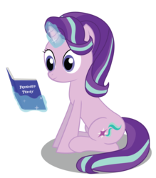 Size: 3854x4396 | Tagged: safe, artist:e-49, starlight glimmer, g4, season 6, book, female, simple background, solo, transparent background, vector