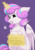 Size: 1400x2000 | Tagged: safe, artist:itstaylor-made, princess flurry heart, alicorn, pony, g4, my little pony: friendship is magic, the crystalling, :t, crossed hooves, feather, female, floppy ears, glare, grumpy, levitation, magic, mare, older, older flurry heart, pony shaming, pouting, shame, sitting, solo, telekinesis, that was fast