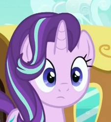 Size: 336x371 | Tagged: safe, screencap, starlight glimmer, g4, the crystalling, female, reaction image, solo, wide eyes