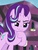 Size: 521x685 | Tagged: safe, screencap, starlight glimmer, pony, unicorn, g4, my little pony: friendship is magic, the crystalling, female, lidded eyes, mare, raised eyebrow, raised hoof, scheming, solo