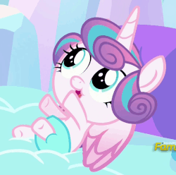 Size: 957x948 | Tagged: safe, screencap, princess flurry heart, g4, the crystalling, animated, baby, cooing, cute, diaper, female, flurrybetes, gif, loop, on back, open mouth, reaching, smiling, solo
