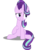 Size: 3073x4000 | Tagged: safe, artist:dashiesparkle, starlight glimmer, pony, unicorn, g4, my little pony: friendship is magic, the crystalling, .svg available, female, full body, high res, mare, ponyscape, raised eyebrow, raised hoof, simple background, sitting, solo, transparent background, vector