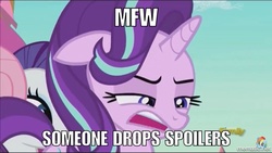 Size: 1000x564 | Tagged: safe, screencap, starlight glimmer, g4, the crystalling, female, image macro, meme, solo