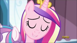 Size: 2048x1147 | Tagged: safe, screencap, princess cadance, g4, the crystalling, discovery family logo