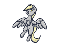 Size: 1500x1080 | Tagged: safe, artist:cleoziep, derpy hooves, pegasus, pony, g4, female, flying, mare, simple background, solo, transparent background