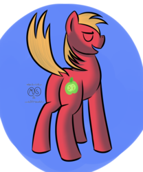 Size: 2629x3167 | Tagged: safe, artist:melodicstream, big macintosh, earth pony, pony, g4, high res, male, solo, stallion, stupid sexy big macintosh