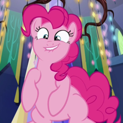 Size: 901x901 | Tagged: safe, screencap, pinkie pie, earth pony, pony, g4, the crystalling, female, mare