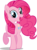 Size: 2645x3619 | Tagged: safe, artist:drewdini, edit, pinkie pie, earth pony, pony, g4, my little pony: friendship is magic, alternate hairstyle, cute, diapinkes, fabulous, female, high res, implied rarity, mane swap, mare, palette swap, pink hair, rarity hair, recolor, simple background, solo, transparent background, vector