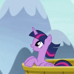 Size: 452x452 | Tagged: safe, screencap, twilight sparkle, alicorn, pony, g4, the crystalling, animated, balcony, cute, female, grin, leaning, mare, smiling, snow, snowflake, snowflake envelope, solo, spread wings, twiabetes, twilight sparkle (alicorn), wing hands