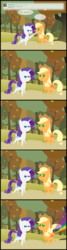 Size: 1047x3909 | Tagged: safe, artist:bronybyexception, artist:zacatron94, applejack, rarity, ask honest applejack, g4, fart, nyan cat, pointy ponies, rainbow fart