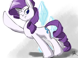 Size: 2048x1516 | Tagged: safe, artist:marvelousqueen, rarity, g4, female, solo