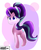 Size: 2191x2701 | Tagged: safe, artist:papibabidi, starlight glimmer, pony, unicorn, g4, cute, female, high res, solo