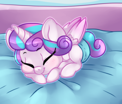 Size: 2600x2200 | Tagged: safe, artist:annakitsun3, princess flurry heart, alicorn, pony, g4, the crystalling, baby, baby alicorn, baby flurry heart, baby pony, cute, cute baby, daaaaaaaaaaaw, diaper, diapered, diapered filly, eyes closed, female, filly, flurrybetes, happy, happy baby, high res, infant, infant flurry heart, lying down, newborn, newborn baby flurry heart, newborn baby pony, newborn flurry heart, newborn infant flurry heart, pink diaper, prone, sleeping, sleeping baby, sleeping infant, sleeping newborn, sleeping newborn baby, sleeping newborn infant, snuggled, solo