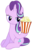 Size: 7000x10900 | Tagged: safe, artist:lahirien, artist:tardifice, starlight glimmer, g4, the crystalling, absurd resolution, eyes on the prize, female, food, hoof hold, lidded eyes, photoshop, popcorn, simple background, sitting, smiling, solo, transparent background, vector