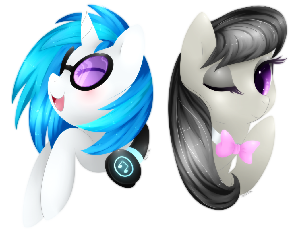 1118180 Safe Artistxeella Dj Pon 3 Octavia Melody Vinyl Scratch G4 Headphones Wink