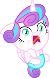 Size: 2917x4500 | Tagged: safe, artist:xebck, princess flurry heart, pony, g4, the crystalling, baby, baby pony, derp, diaper, ermahgerd, faic, female, floppy ears, high res, open mouth, simple background, sneezing, solo, tongue out, transparent background, vector, wide eyes