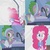 Size: 621x622 | Tagged: safe, screencap, pinkie pie, spike, equestria girls, g4, my little pony equestria girls: rainbow rocks, my little pony: friendship is magic, the crystalling, exploitable meme, meme, pinkie sticks her face into the portal meme, portal