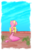 Size: 1113x1720 | Tagged: safe, artist:flamevulture17, fluttershy, g4, female, looking away, rear view, sitting, sky, solo, spread wings, wall