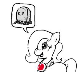 Size: 640x600 | Tagged: safe, artist:ficficponyfic, oc, oc only, oc:emerald jewel, earth pony, pony, colt quest, amulet, child, colt, cyoa, femboy, foal, grave, gravestone, hair over one eye, male, shy, story included, talking, unsure, worried
