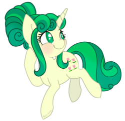 Size: 900x874 | Tagged: safe, artist:rem-ains, oc, oc only, oc:felicity mossrock, alternate hairstyle, female, mane swap, mare, simple background, solo, transparent background