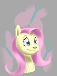 Size: 1536x2048 | Tagged: safe, artist:clouddragon21, fluttershy, g4, bust, colored pupils, cutie mark, cutie mark background, faic, female, looking at something, no more ponies at source, portrait, solo