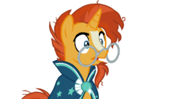 Size: 1277x716 | Tagged: safe, artist:anamaria0246, sunburst, pony, unicorn, g4, the crystalling, frown, male, open mouth, simple background, solo, stallion, surprised, wide eyes