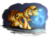 Size: 2600x1900 | Tagged: safe, artist:mufflinka, oc, oc only, oc:ayza, pony, unicorn, glowing horn, horn, magic, magic aura, one eye closed, solo, unicorn oc