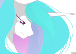 Size: 5000x3535 | Tagged: safe, artist:mylittlesheepy, artist:vectorpone, princess celestia, g4, crying, female, solo, tears of joy, vector