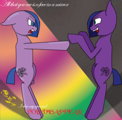 Size: 4376x4305 | Tagged: safe, artist:madamesaccharine, oc, oc only, absurd resolution, dark side, ponysona