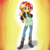 Size: 817x817 | Tagged: safe, artist:gaelledragons, sunset shimmer, equestria girls, g4, female, solo