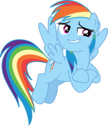 Size: 1803x2120 | Tagged: safe, artist:sketchmcreations, rainbow dash, g4, the crystalling, crossed arms, crossed hooves, faic, female, flying, lip bite, simple background, smiling, smug, smugdash, solo, transparent background, vector