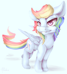 Size: 1300x1440 | Tagged: safe, artist:hamatte, rainbow dash, g4, female, signature, solo