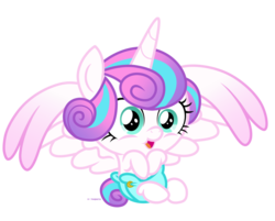 Size: 1024x822 | Tagged: safe, artist:tigerbeetle, princess flurry heart, g4, the crystalling, simple background, vector