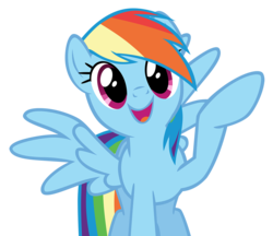 Size: 1240x1072 | Tagged: safe, artist:hendro107, rainbow dash, pegasus, pony, g4, what about discord?, .psd available, cute, dashabetes, female, simple background, solo, transparent background, vector, waving