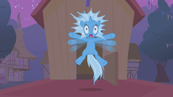 Size: 1280x720 | Tagged: safe, screencap, trixie, pony, unicorn, boast busters, g4, female, mare, scared