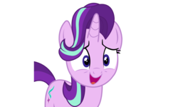 Size: 2500x1500 | Tagged: safe, artist:railphotos, screencap, starlight glimmer, g4, the crystalling, laughing, nervous, nervous laugh, simple background, transparent background, vector