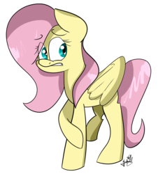 Size: 1185x1309 | Tagged: safe, artist:befishproductions, fluttershy, g4, female, heart eyes, looking at something, looking away, signature, simple background, solo, standing, transparent background, wingding eyes