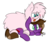 Size: 1500x1260 | Tagged: safe, artist:befishproductions, oc, oc only, oc:befish, oc:fluffle puff, palindrome get, signature, simple background, transparent background