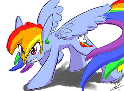 Size: 2048x1516 | Tagged: safe, artist:marvelousqueen, rainbow dash, g4, female, solo